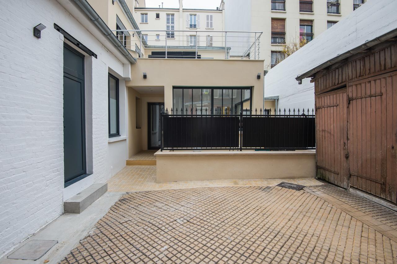 Vintage, F3 Avec Terrasse, Villa Saint Charles Paris Exterior foto
